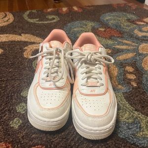 nike air force 1s sharpe “washed coral”